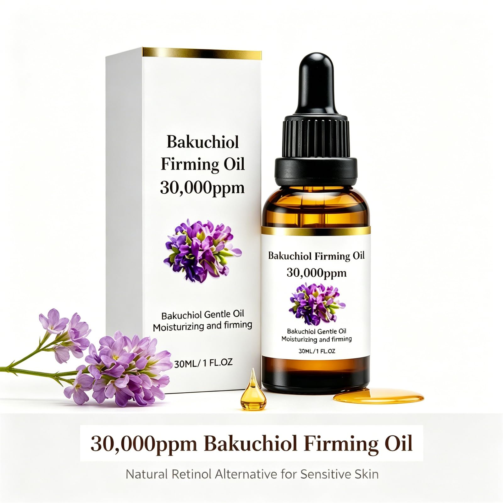 Bakuchiol Retinol Alternative - 바쿠치올 퍼밍 오일 고농축 레티놀 대체