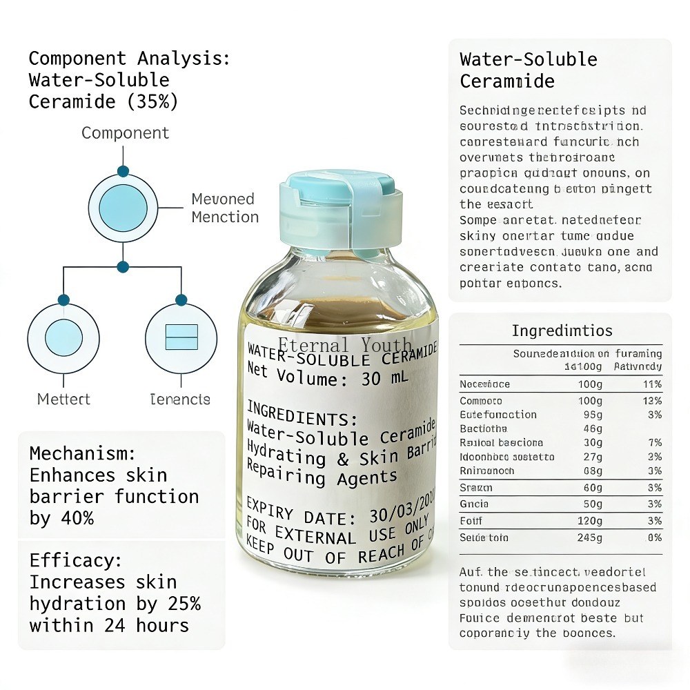 Ceramide Moisturizer - 수용성 세라마이드 화장품 원료 | 스페인산,