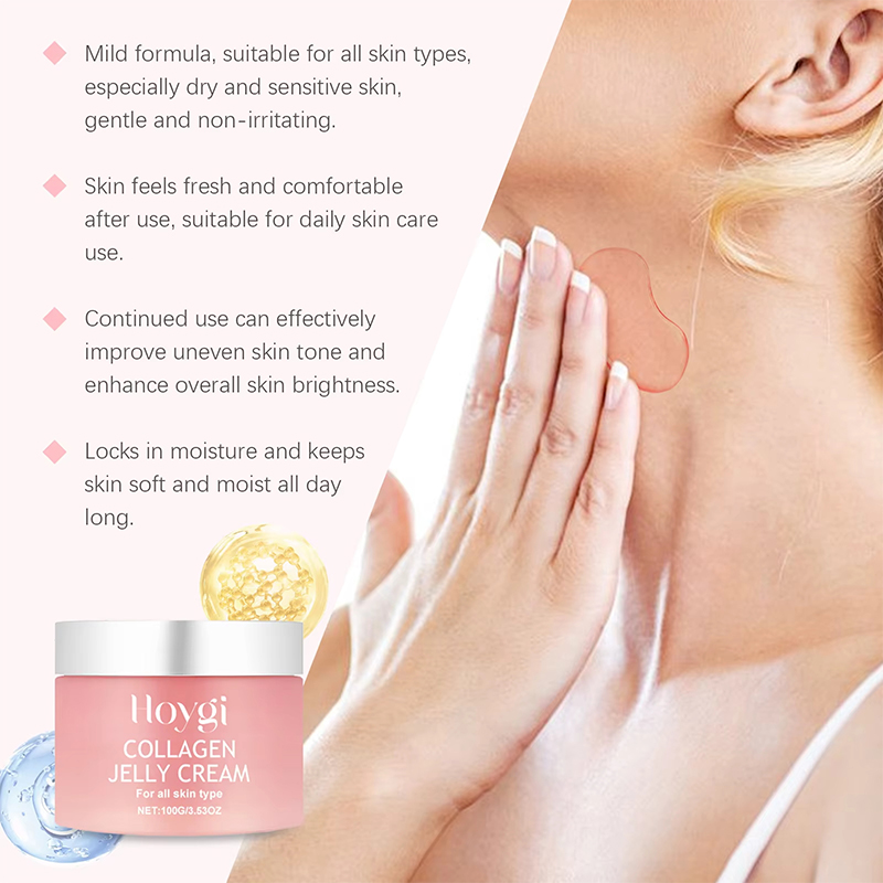 100g 젤리 페이스 크림 콜라겐 소프트 스파 영양 모 - Skincare Niacinamide 리뷰 및 가격