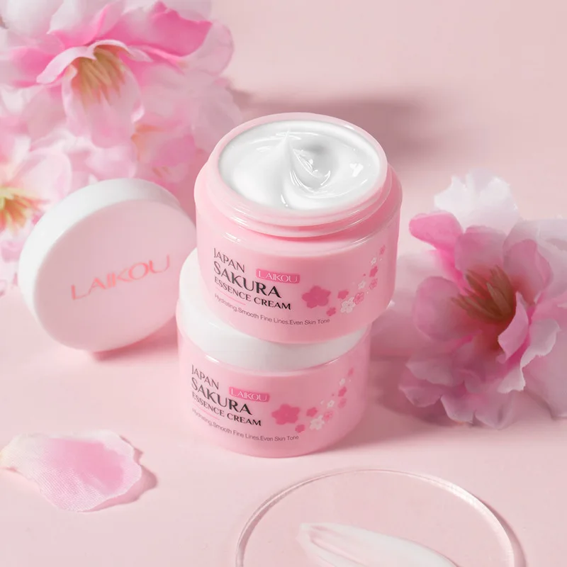 라이코우 일본 사쿠라 에센스 크림 수분 공급, 잔주름  - Skincare Niacinamide 리뷰 및 가격