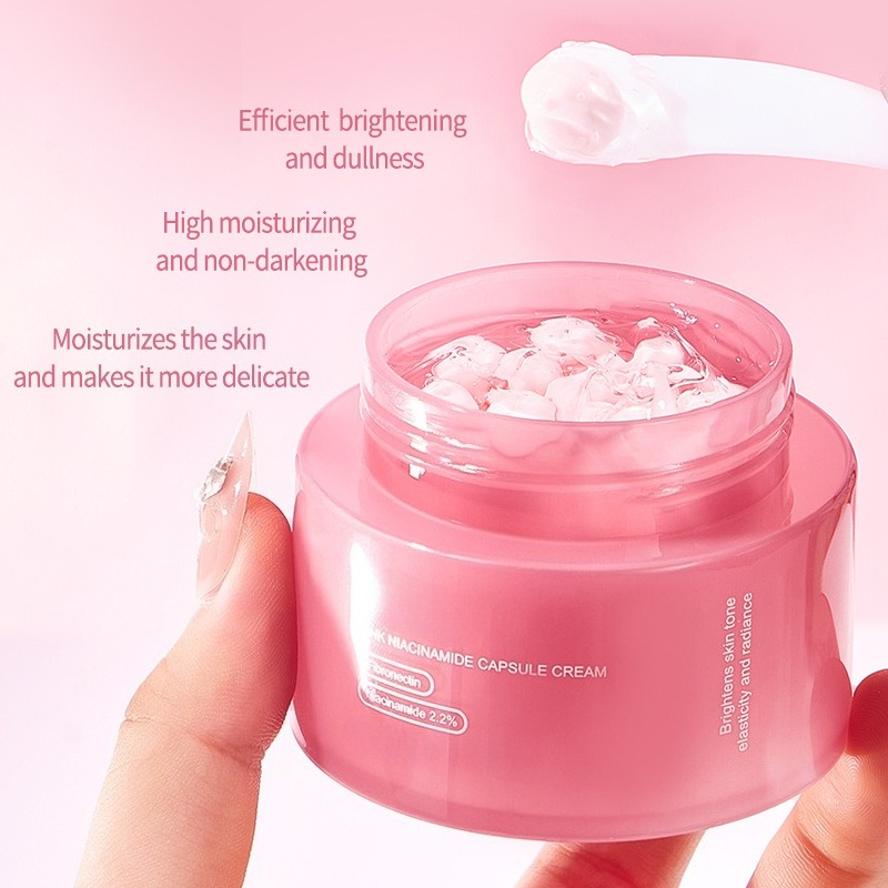 핑크 콜라겐 PDRN 캡슐 크림 (나이아신아마이드 함유 - Skincare Niacinamide 리뷰 및 가격